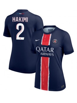 Paris Saint-Germain Achraf Hakimi #2 Replika Hemmakläder Dam 2024-25 Kortärmad